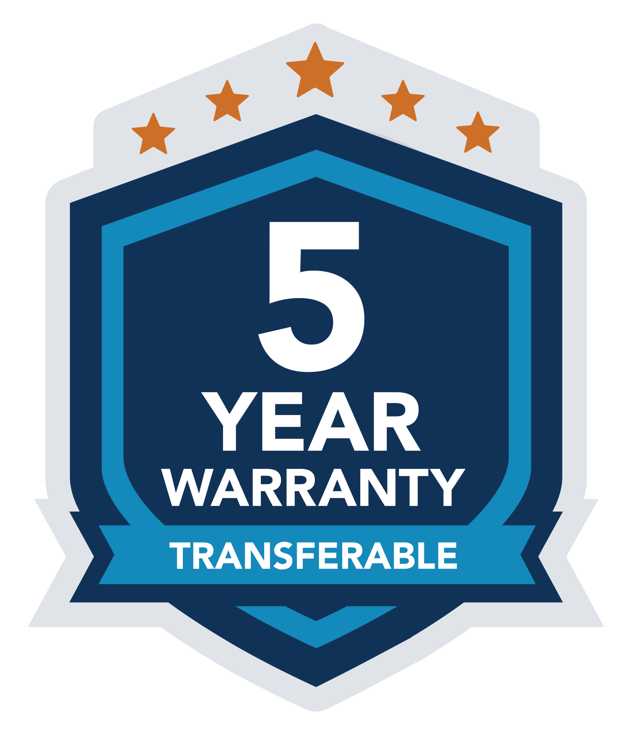 roof maxx 5 year warranty logo