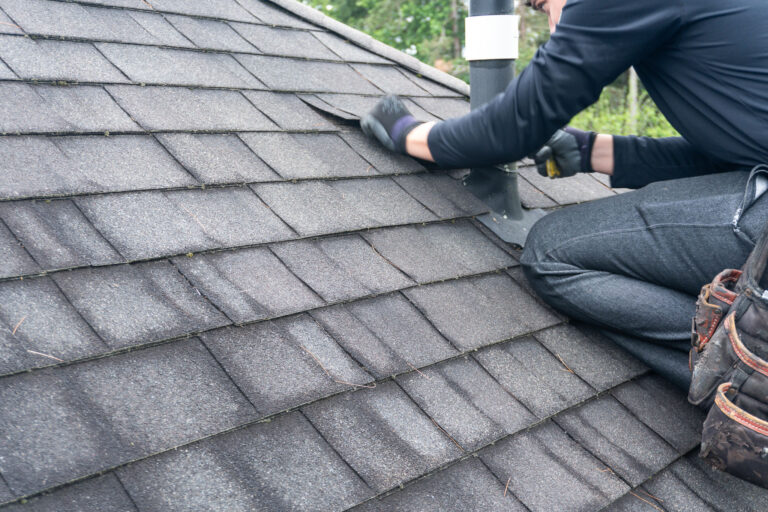 roof being repaired in Wooster Ohio
